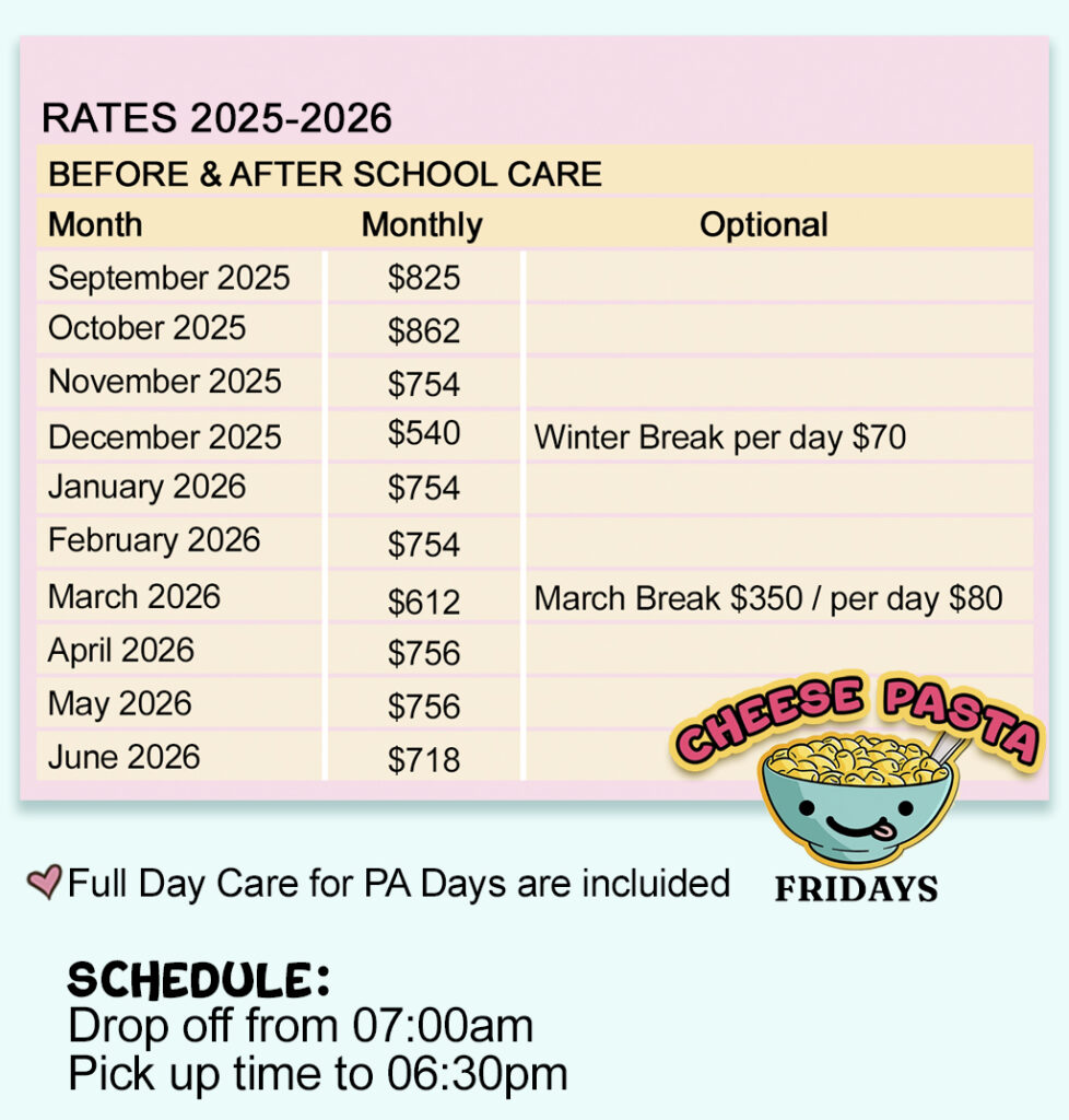 Rates B&A 2025-2026